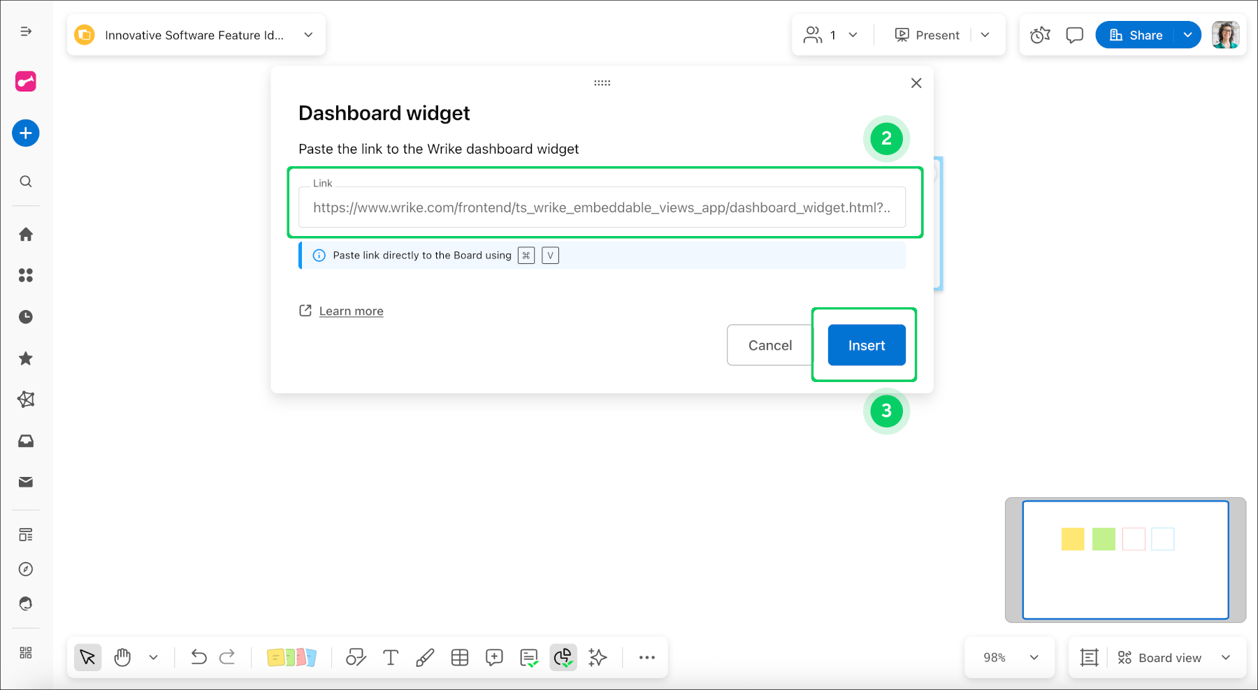 Who can use the Wrike widget? 2.png