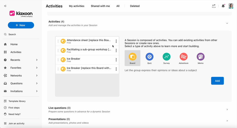 Edit the Activity List.gif