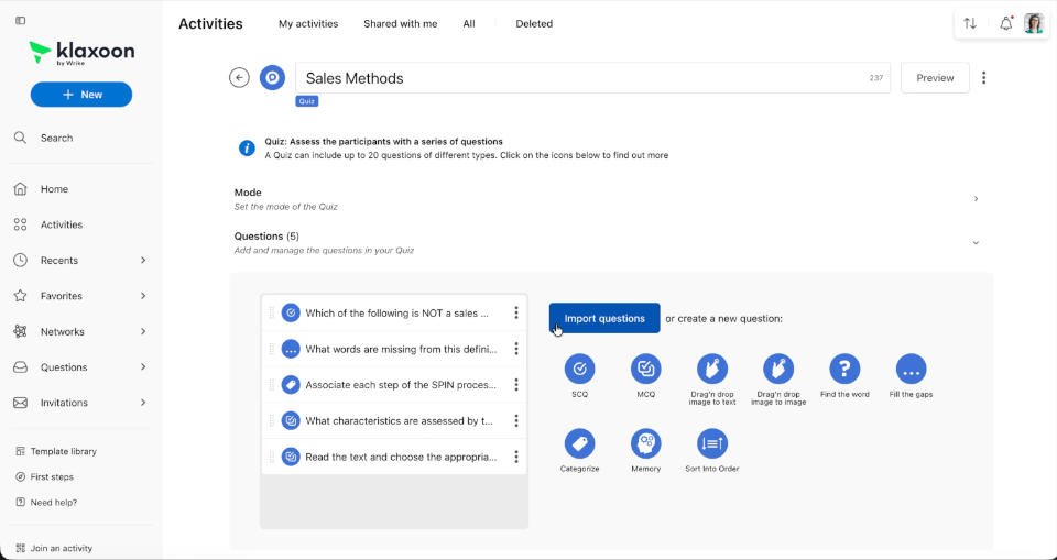 Manage the Question List.gif